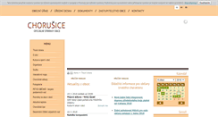 Desktop Screenshot of chorusice.cz