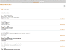 Tablet Screenshot of chorusice.cz